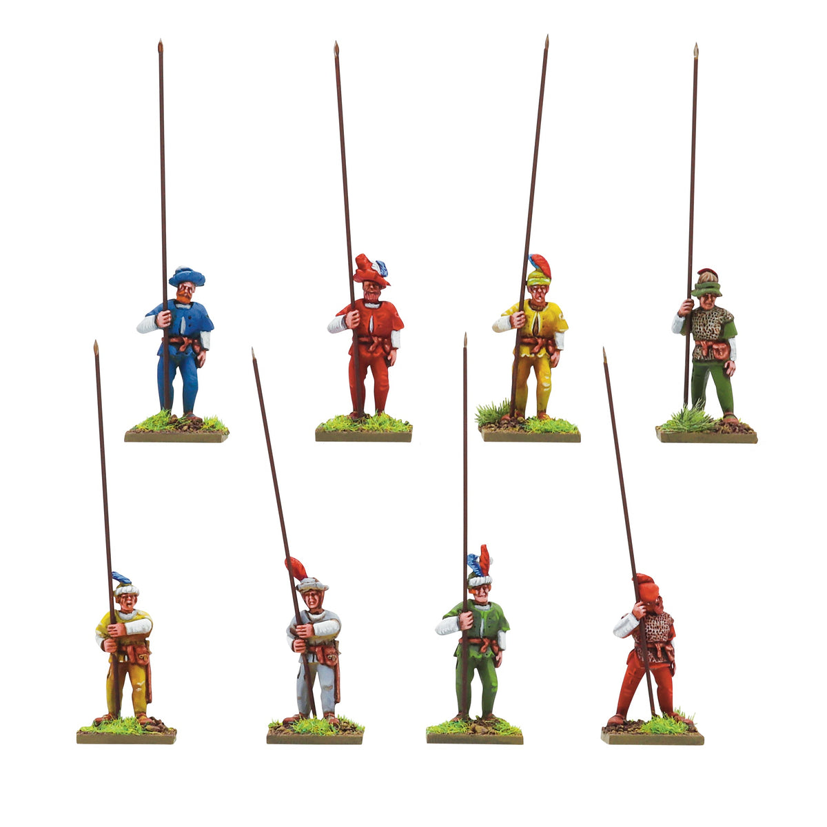 Italian Wars Swiss Pikemen - 'At order'