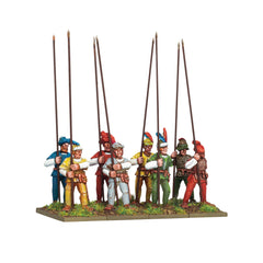 Italian Wars Swiss Pikemen - 'At order'