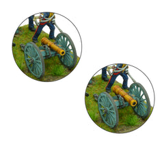 Crimean War Royal Horse Artillery 12pdr howitzer/6pdr cannon