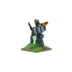 Crimean War British Rifle Brigade in forage caps command