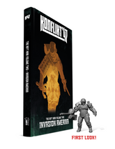 Konflikt '47: Invasion Amerika & 'T2 Prototype Heavy Armor' book miniature