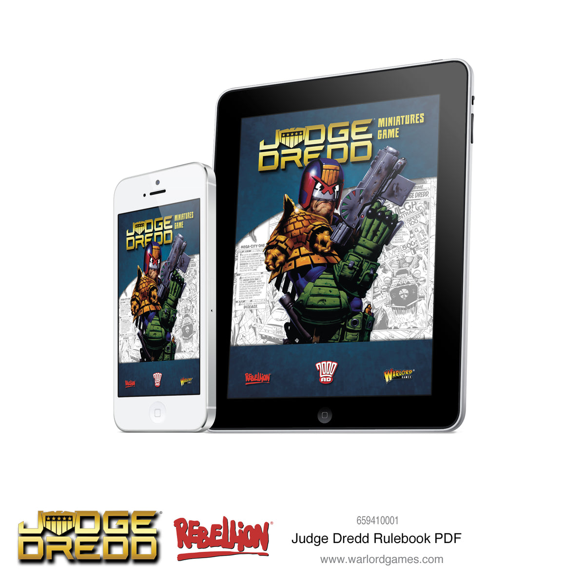 Digital Judge Dredd rulebook PDF