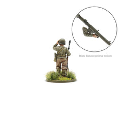 Bolt Action: Third Edition Rulebook (Spanish) with Francis S. Currey special miniature