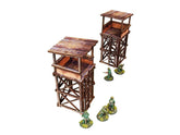 Pre-Painted WW2 Pacific Guard Tower (2)