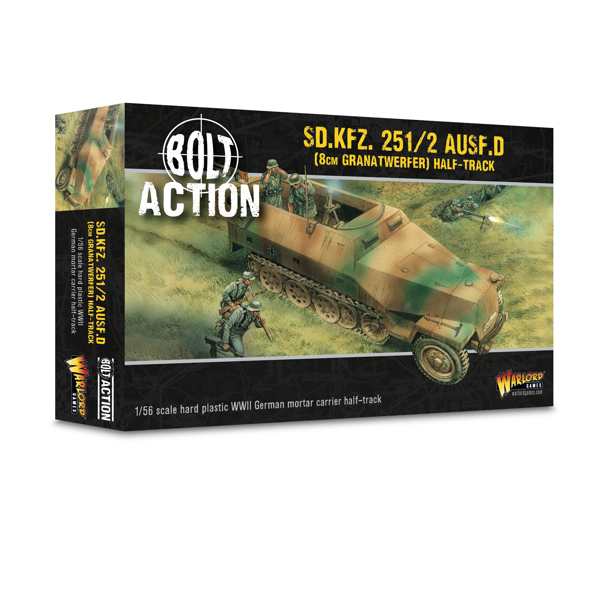 Sd.Kfz 251/2 Ausf D (8cm Granatwerfer) Half Track – Warlord Games