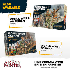 Warpaints Fanatic: World War II British Paint Set