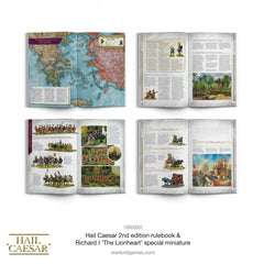 Hail Caesar rulebook (2nd edition) & Richard I, The Lionheart special figure