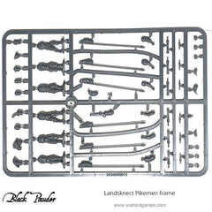 Landsknecht Pikemen sprue