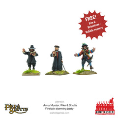 Army Muster: Pike & Shotte Firelock Storming Party