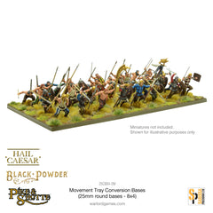 Movement Tray Conversion Bases (25mm round bases - 8x4)