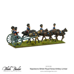 Napoleonic British Royal Horse Artillery limber