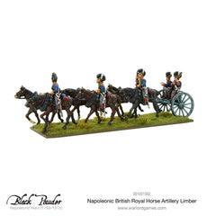 Napoleonic British Royal Horse Artillery limber