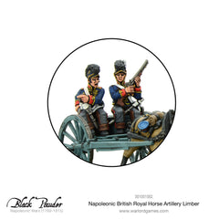 Napoleonic British Royal Horse Artillery limber
