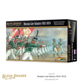 Napoleonic Wars: Russian Line Infantry (1812-1815) plastic boxed set