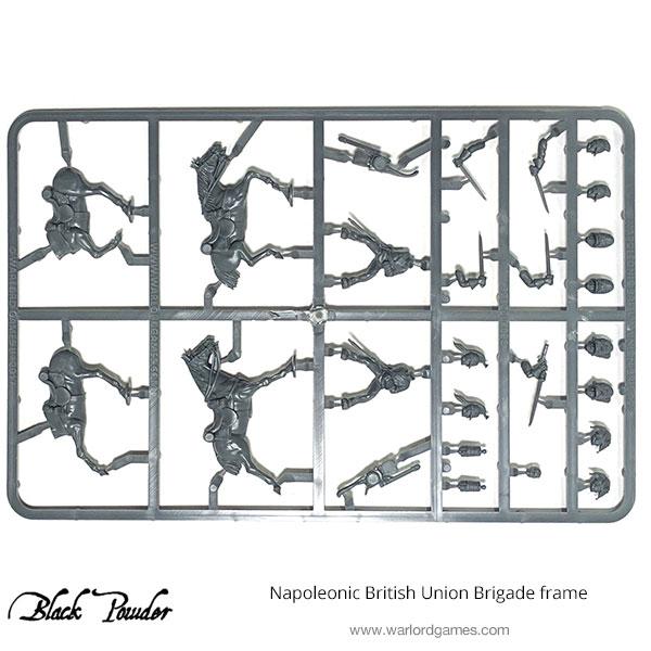 Napoleonic British Union Brigade sprue