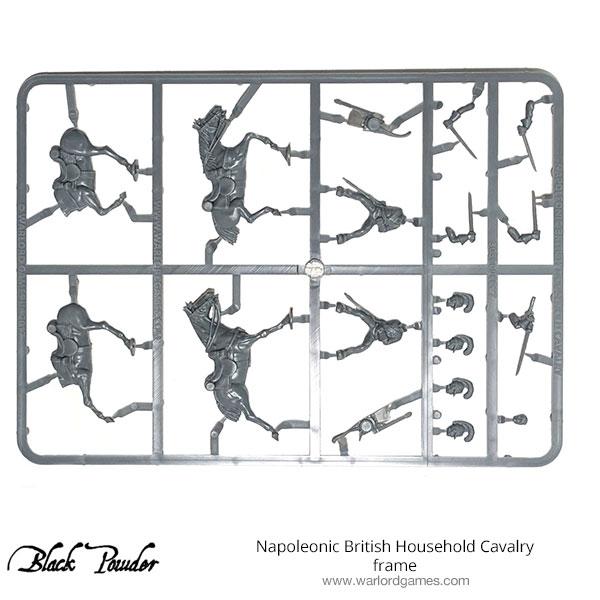 Napoleonic British Household Cavalry sprue