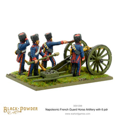 Napoleonic French Guard Horse Artillery with 6 pdr