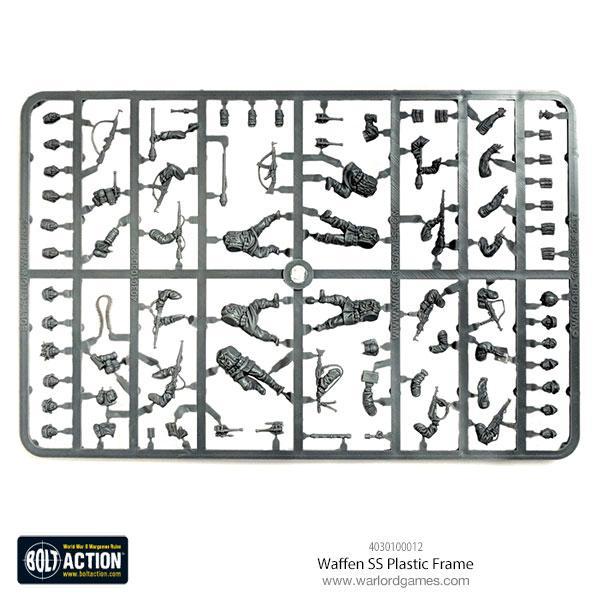 Waffen SS Plastic Sprue
