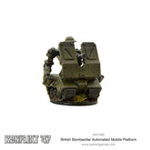 British Bombardier automated mobile platform