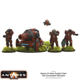 Algoryn AI heavy support team with Compression bombard