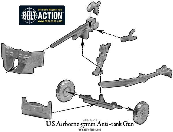 US Airborne 57mm anti-tank gun (1944-45)