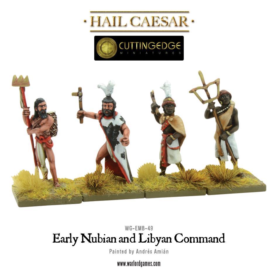 Early Nubian and Libyan command