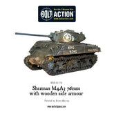 Sherman M4A3 (76mm) with wooden armour