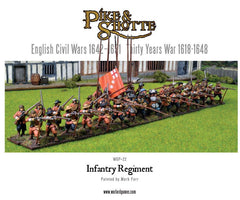 Pike & Shotte Infantry Regiment plastic boxed set