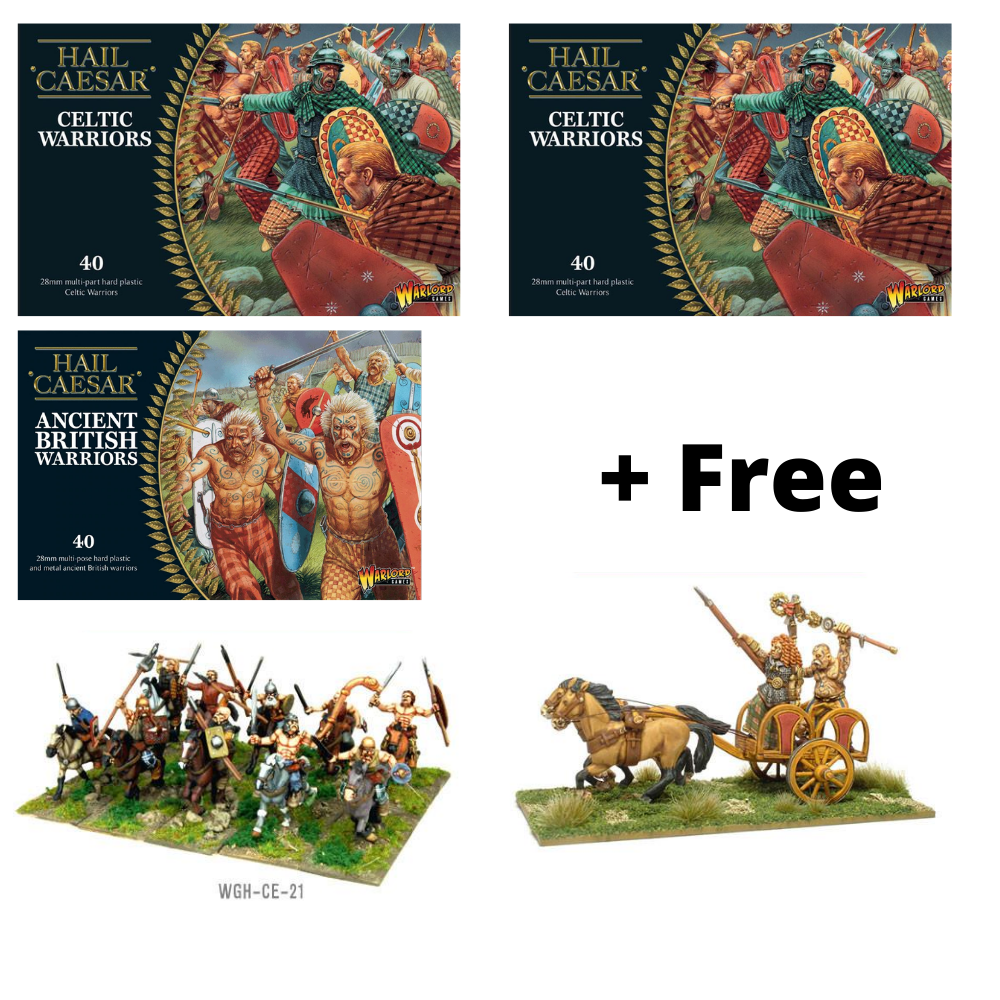 Ancient Celts: Celtic Warriors plastic boxed set – Warlord Games US & ROW