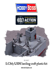 Plastic LCM3 USN landing craft
