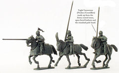 Wars of the Roses: Mounted Men-at-Arms (1450-1500) plastic boxed set
