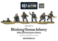 Blitzkrieg German Infantry Platoon plastic boxed set