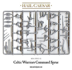 Celtic Warriors Command sprue