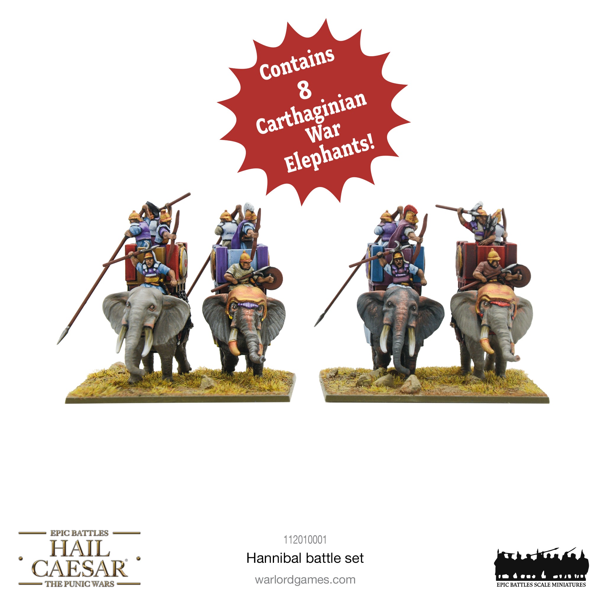 Hail Caesar Epic Battles: Hannibal battle-set