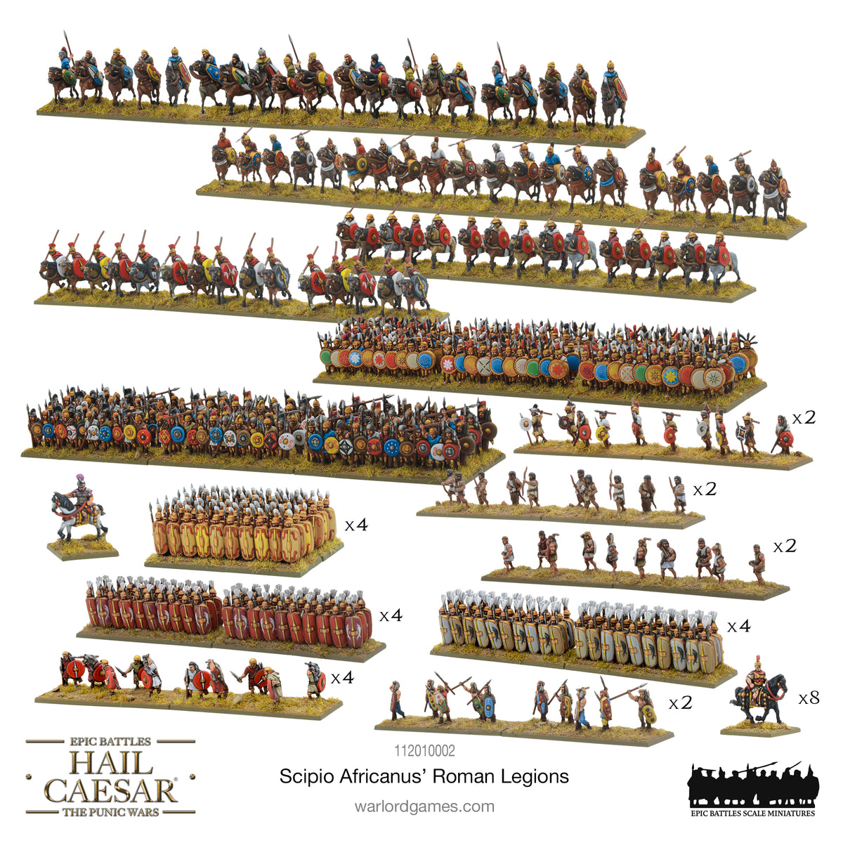 Hail Caesar Epic Battles: Scipio Africanus’ Roman Legions