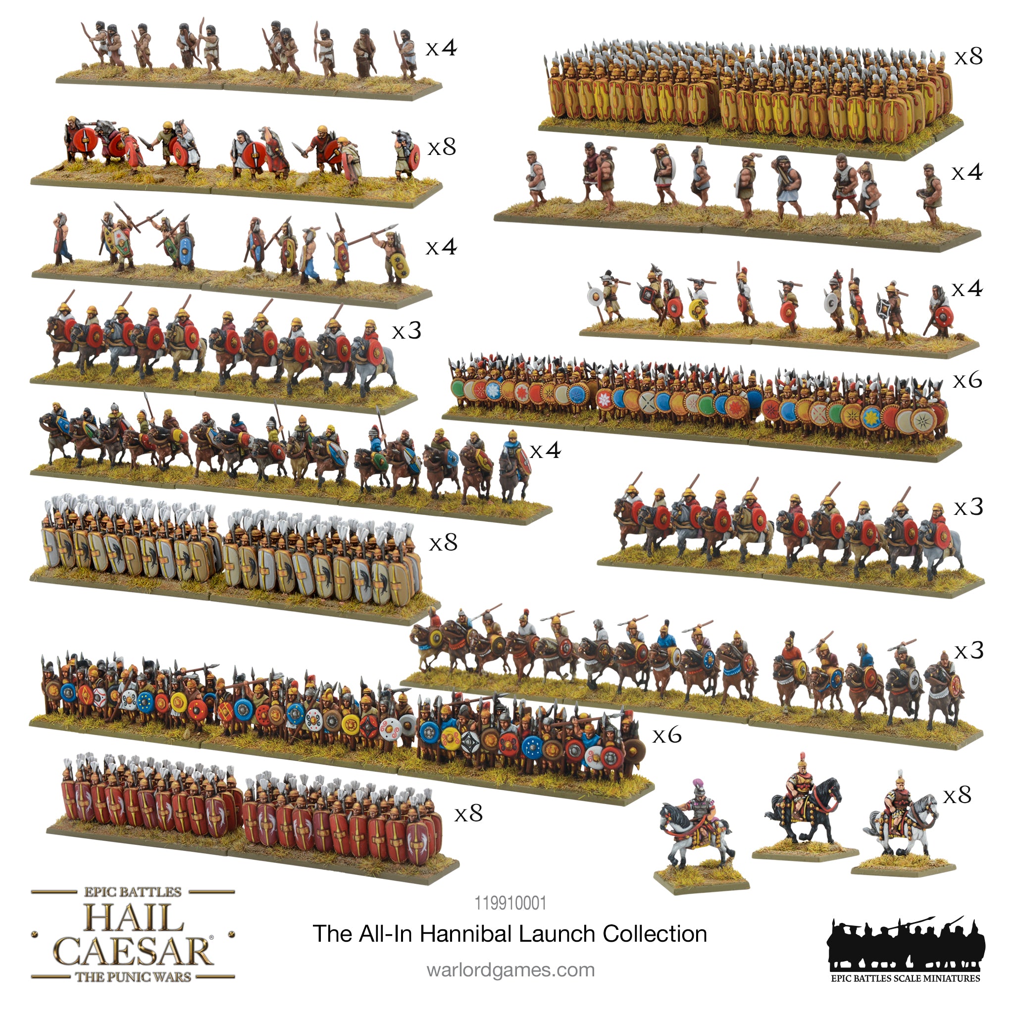 Hail Caesar Epic Battles – The All-In Hannibal Launch Collection