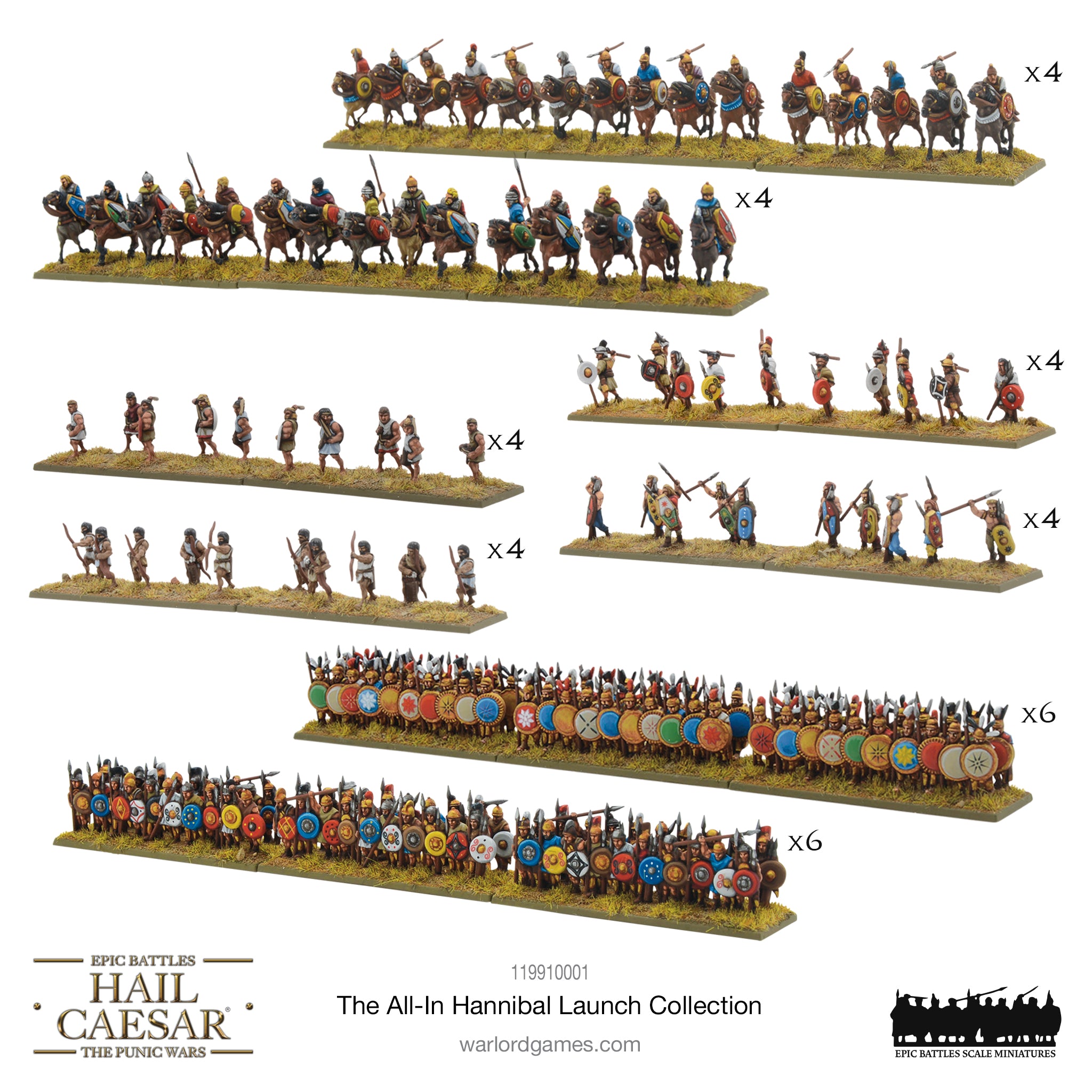 Hail Caesar Epic Battles – The All-In Hannibal Launch Collection