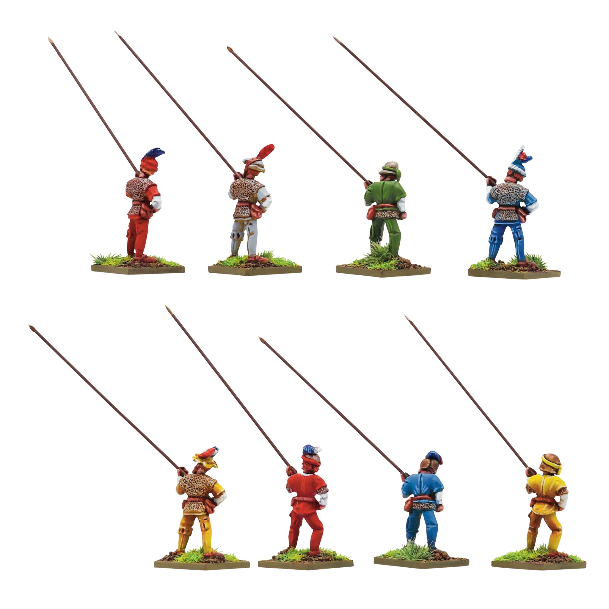 Italian Wars Swiss Pikemen - 'At port 60'