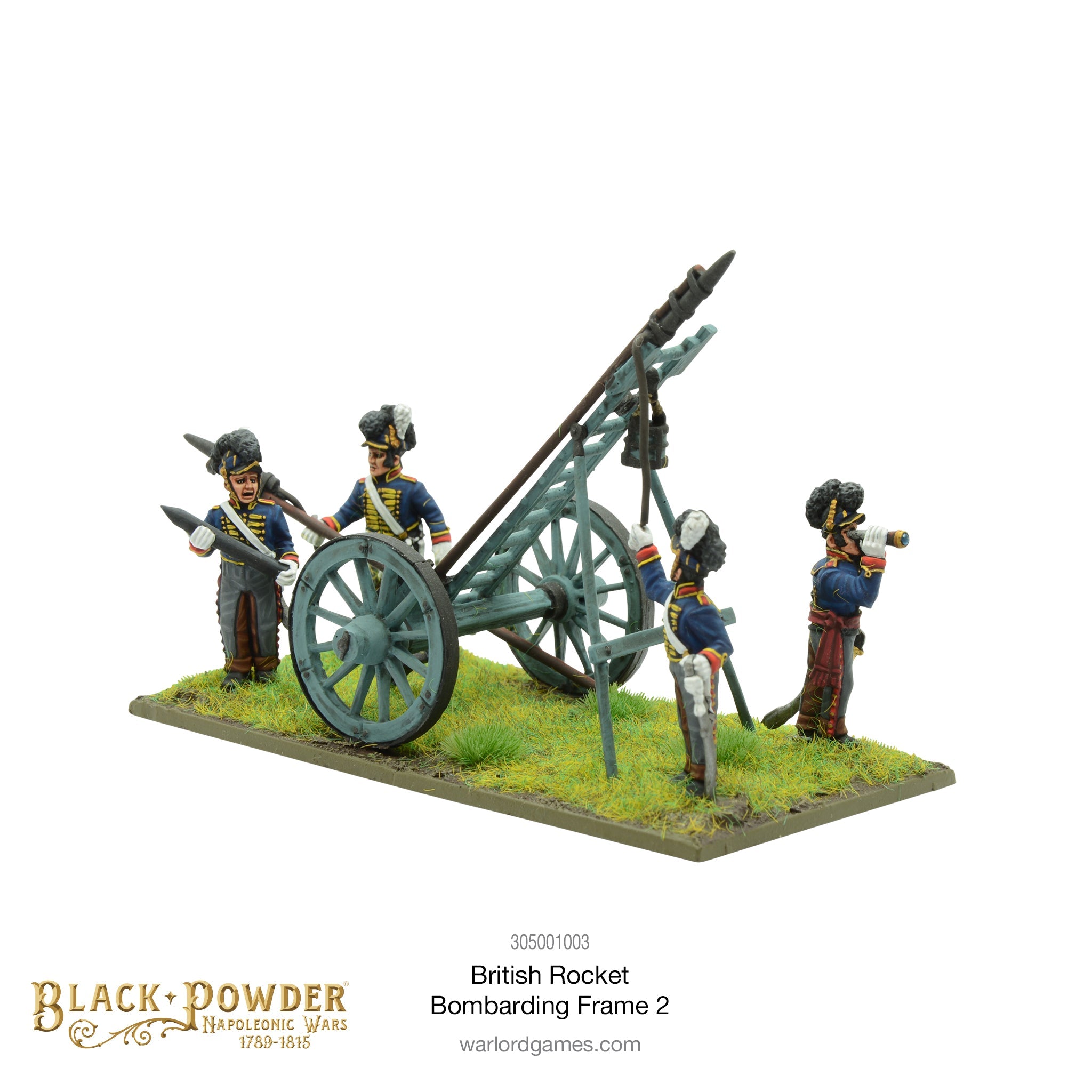 Napoleonic British Rocket Bombarding Frame 2