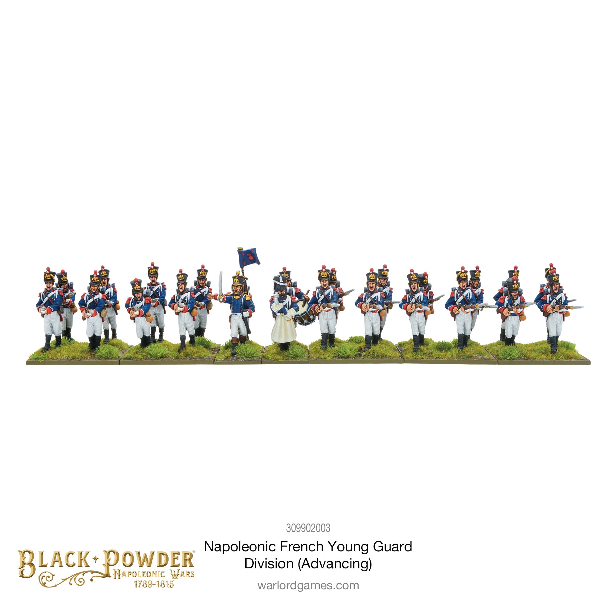 Napoleonic French Young Guard Division (Advancing)