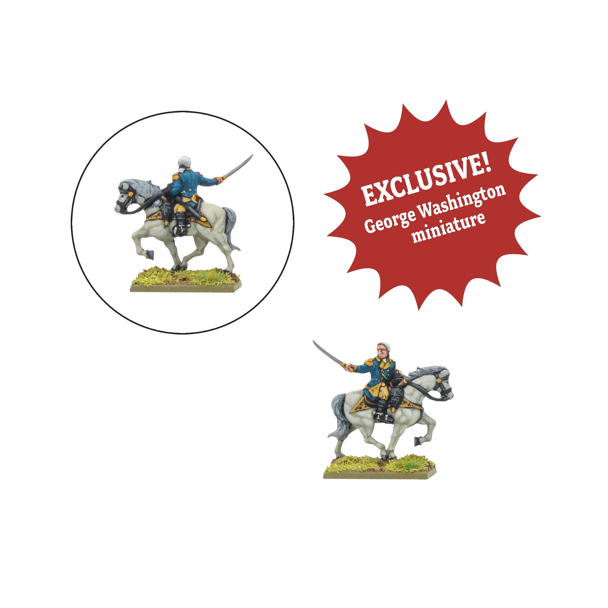 Revolution! 250th Anniversary edition Bundle with George Washington figure