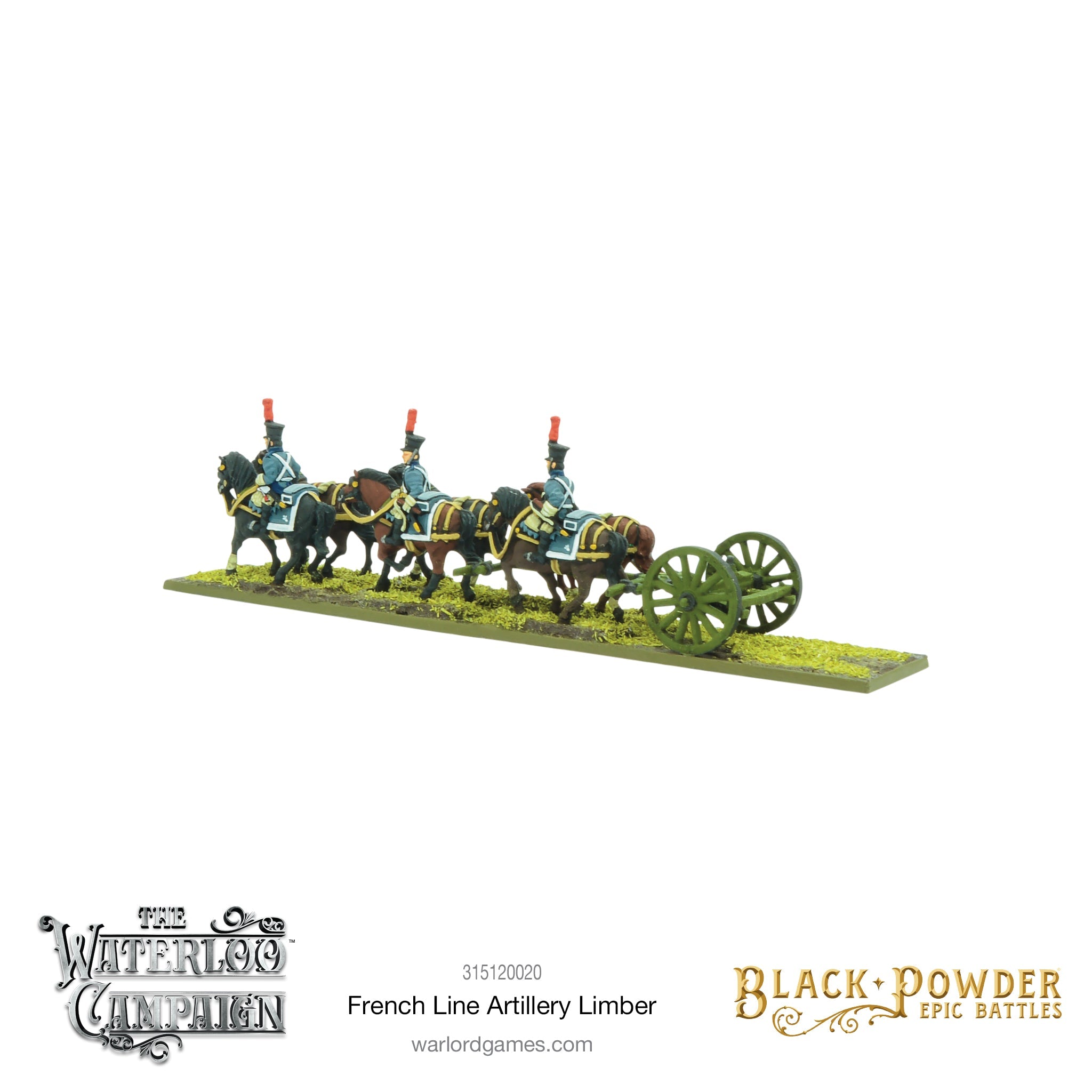 Black Powder Epic Battles: Napoleonic French Line Artillery Limber