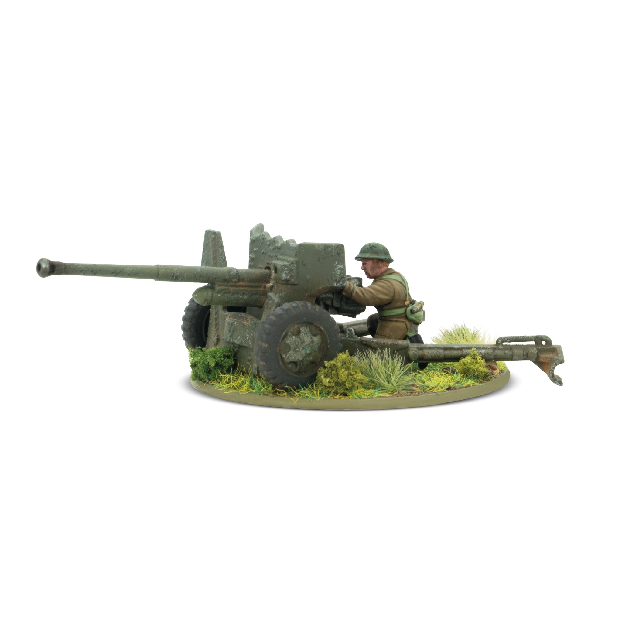 British 6-pounder anti-tank gun (plastic)