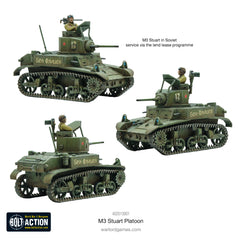 M3 Stuart Platoon