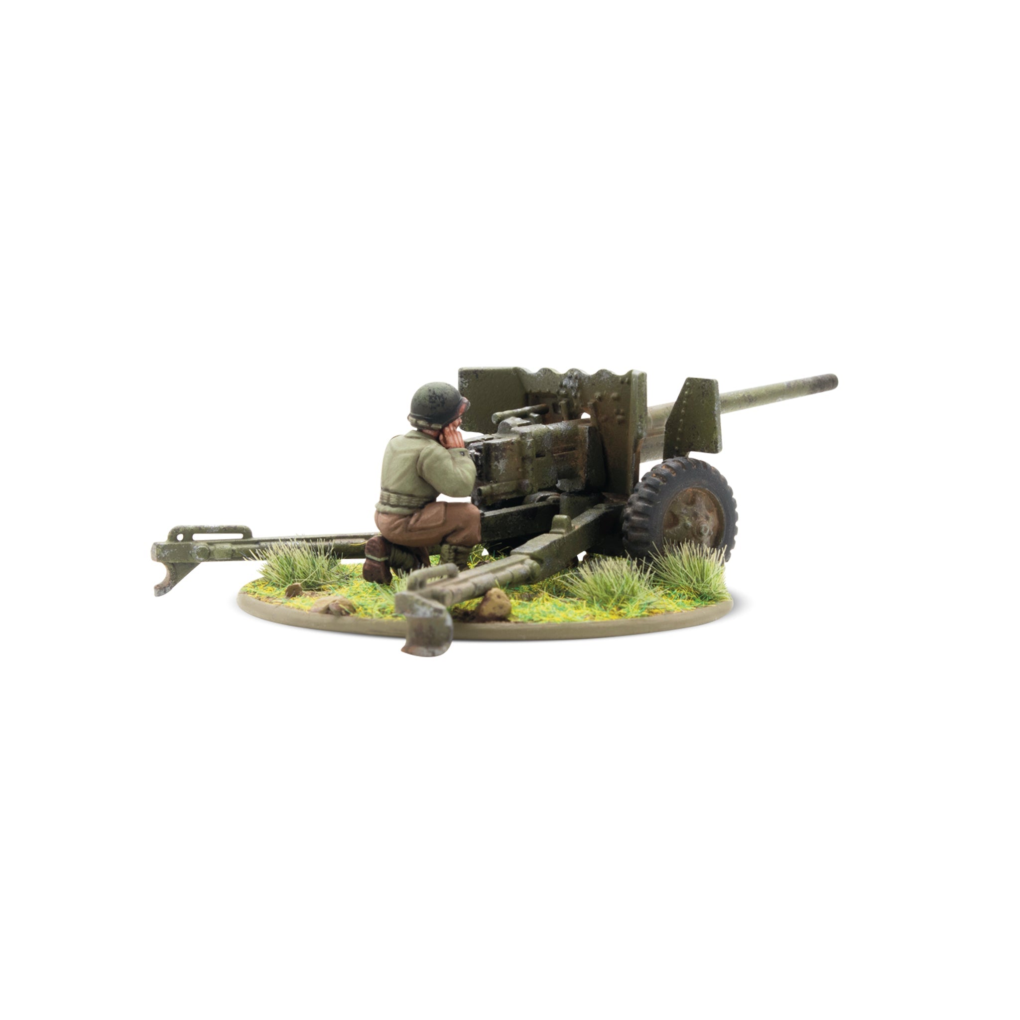 US 57mm anti-tank gun (plastic)