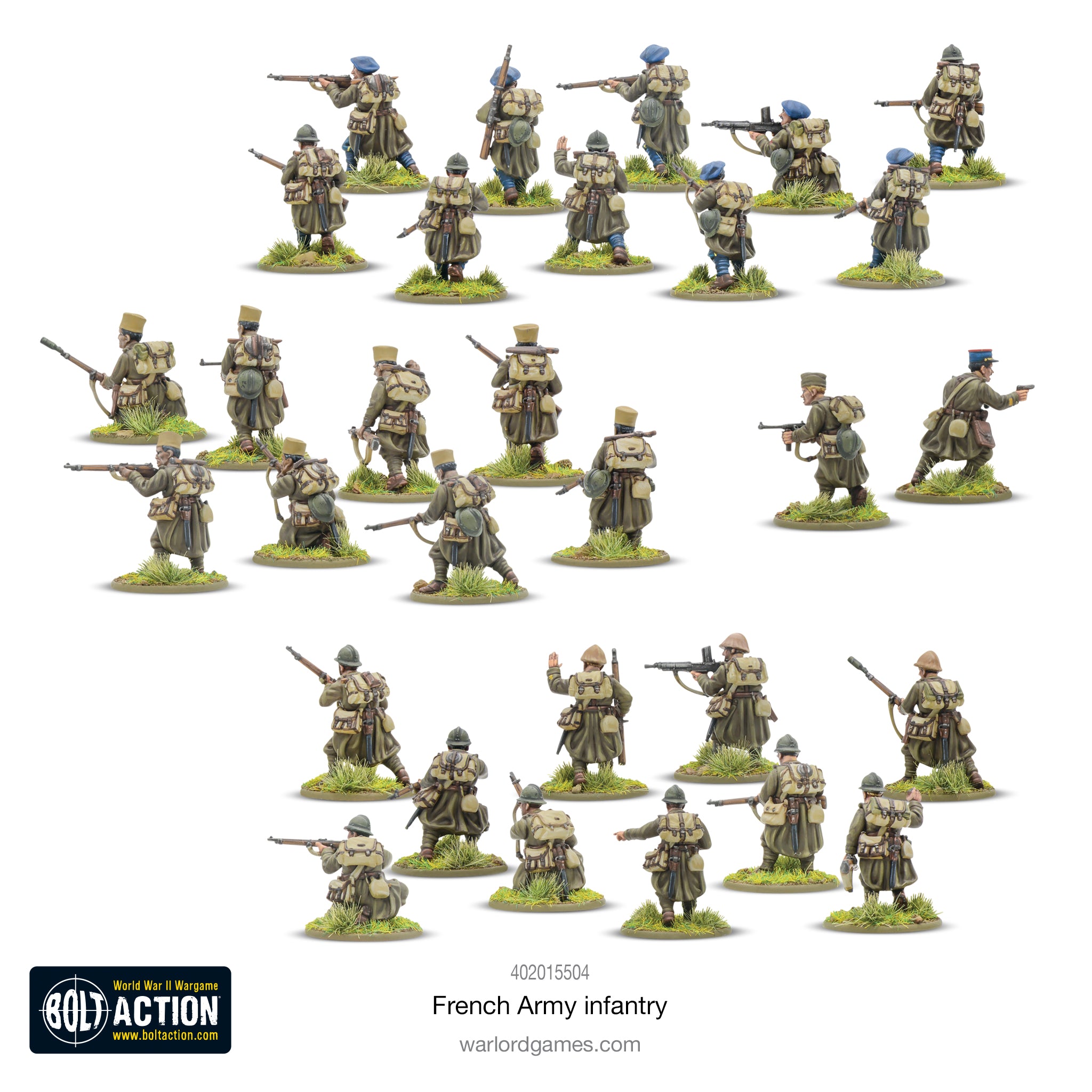 French Army infantry