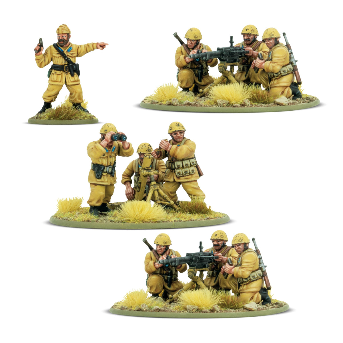 Italian Paracadutisti heavy weapons platoon