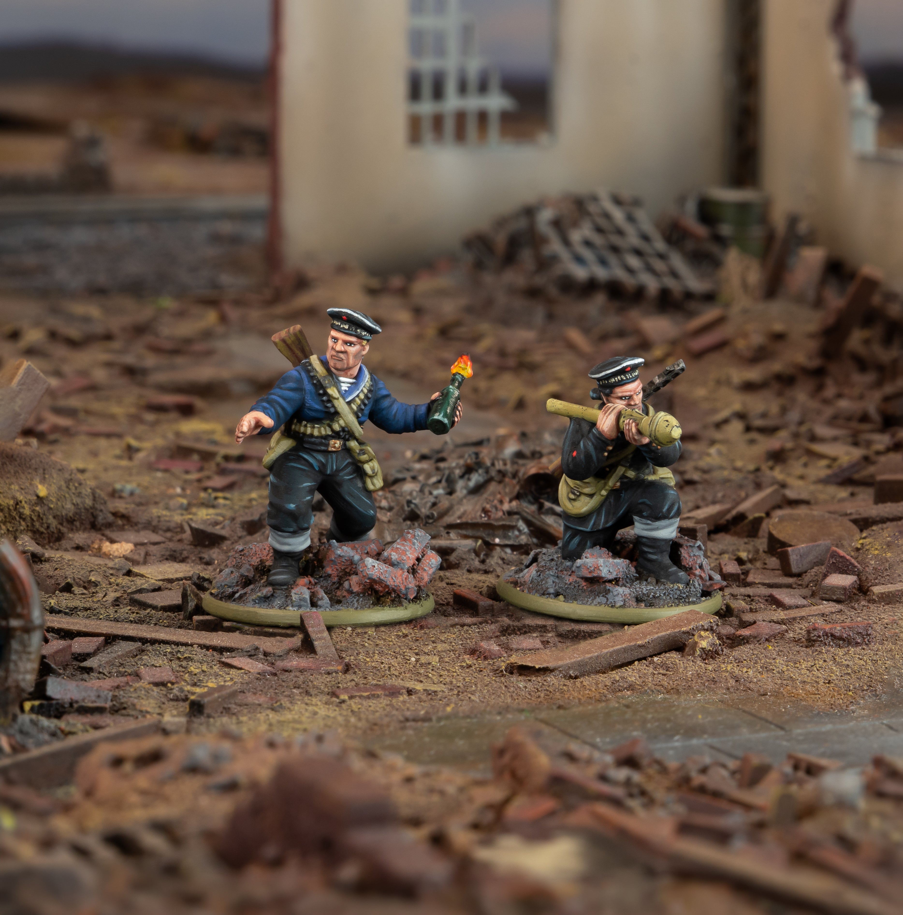 Soviet Naval Brigade ‘Tank Hunters’ Anti-Tank Team