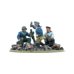 Soviet Naval Brigade Medium Mortar Team