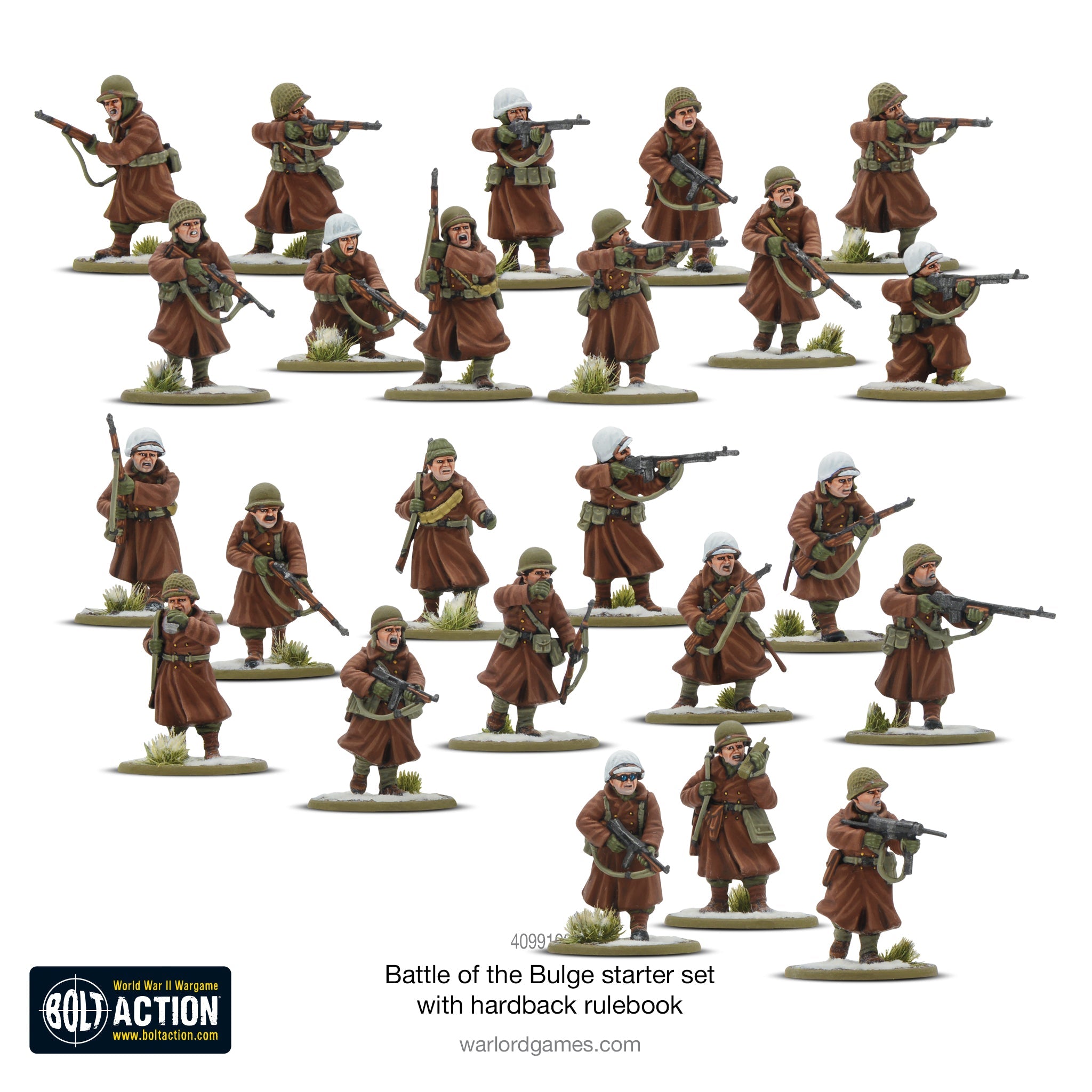 Bolt Action - Battle of the Bulge Starter Set with Hardback Rulebook